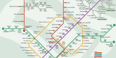 系统地图新加坡